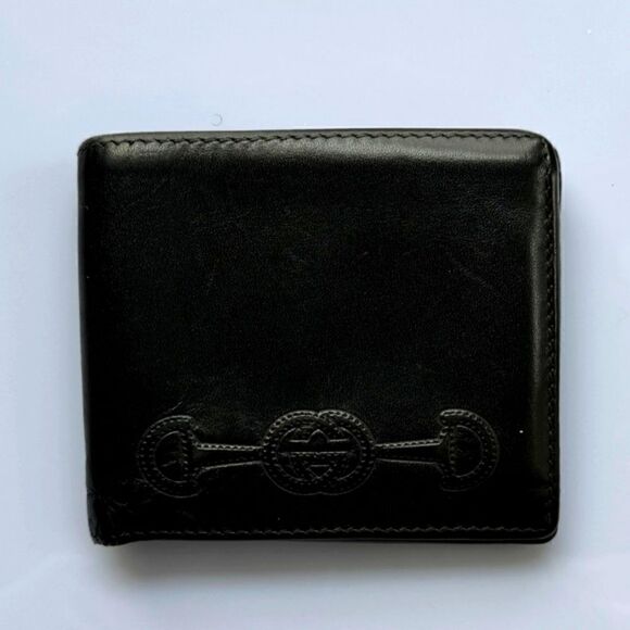 Gucci Leather Bifold Wallet - Picture 1 of 11